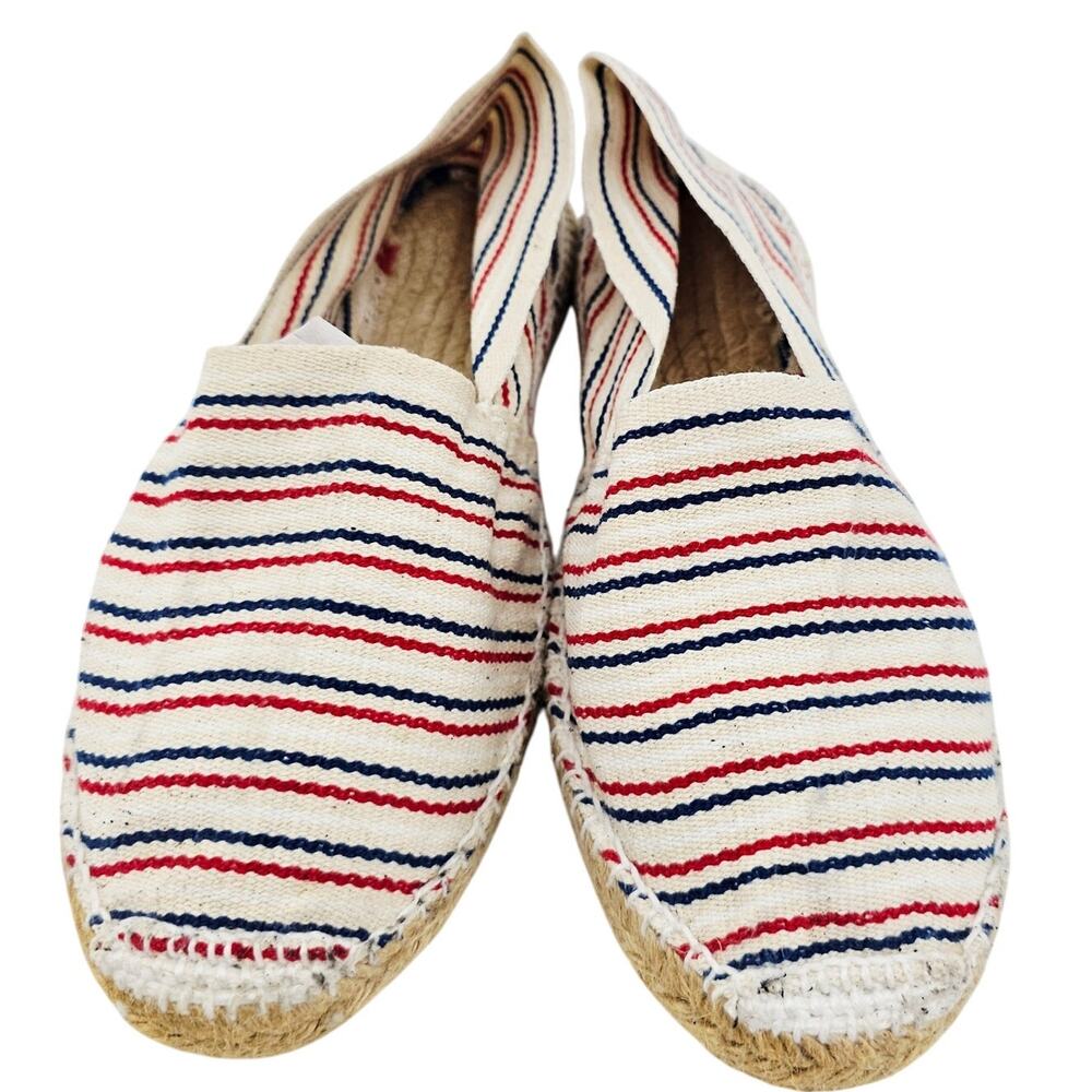 Artesania Striped Espadrile Alpargata Casual Slip-On Flat Shoe Womens EU 40 US 9